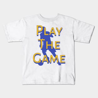 Play The Game Kids T-Shirt